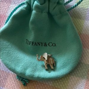 Tiffany and Coming Elephant Charm